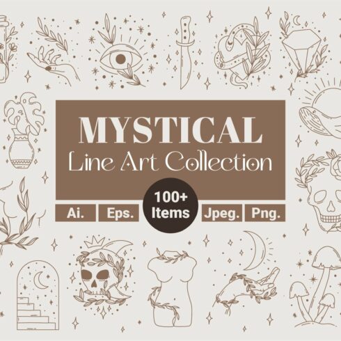 Mystical Line Art Collection cover image.