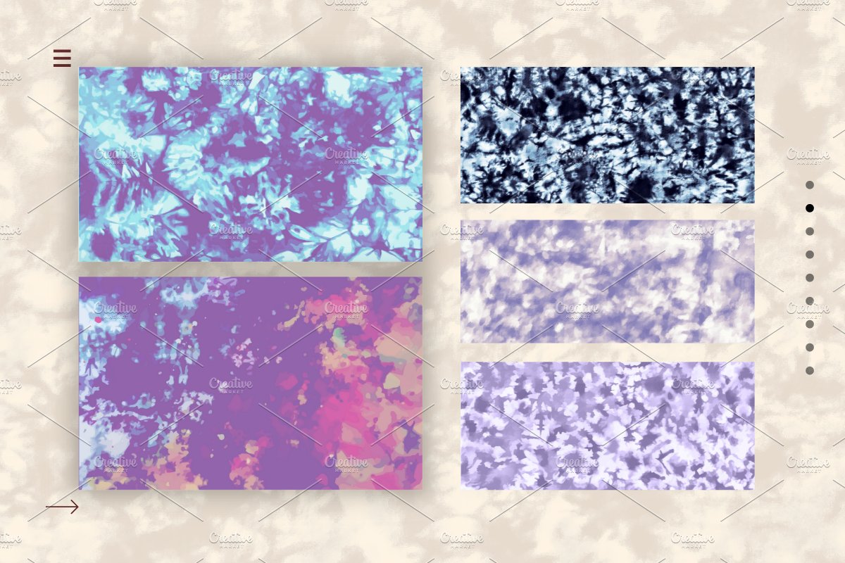 Tie-Dye Patterns preview image.