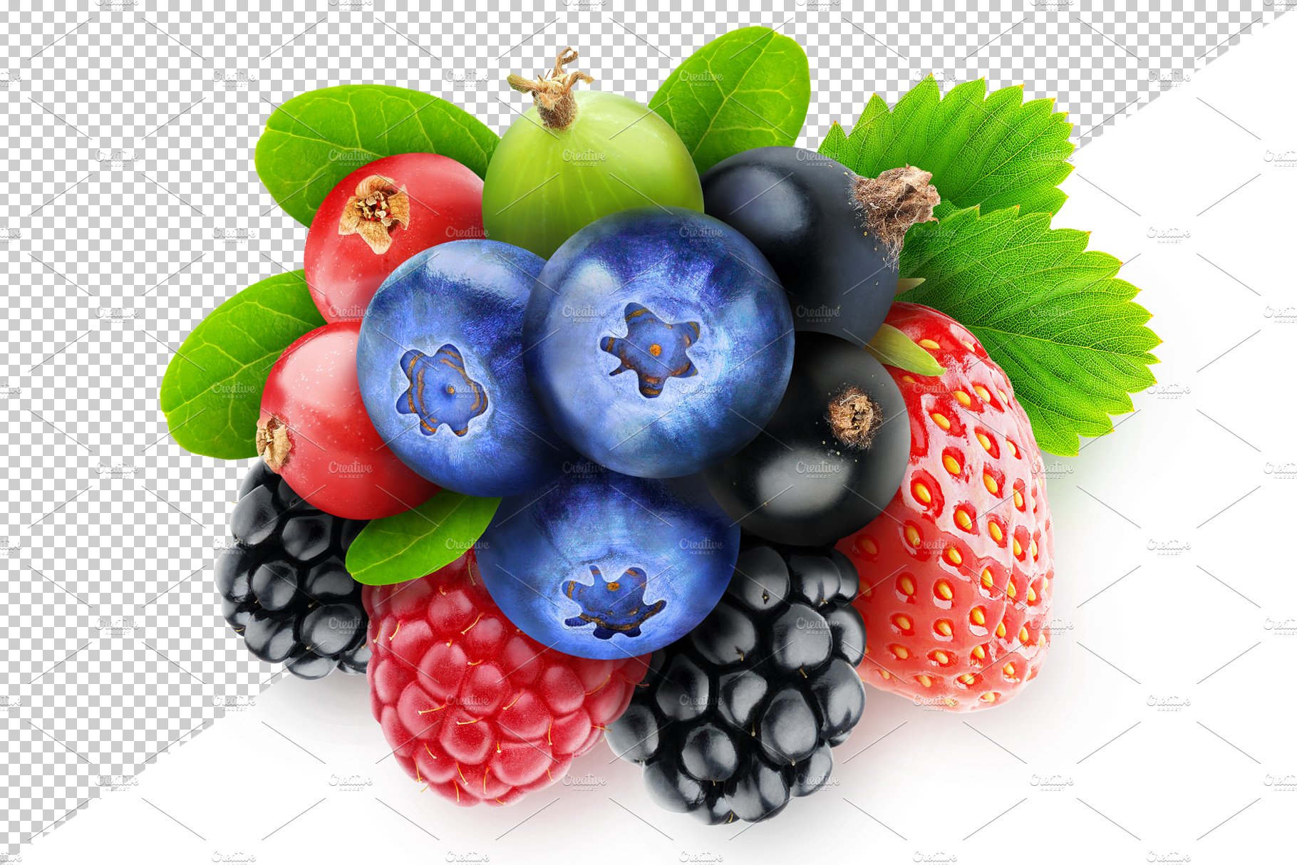 Mixed berries preview image.
