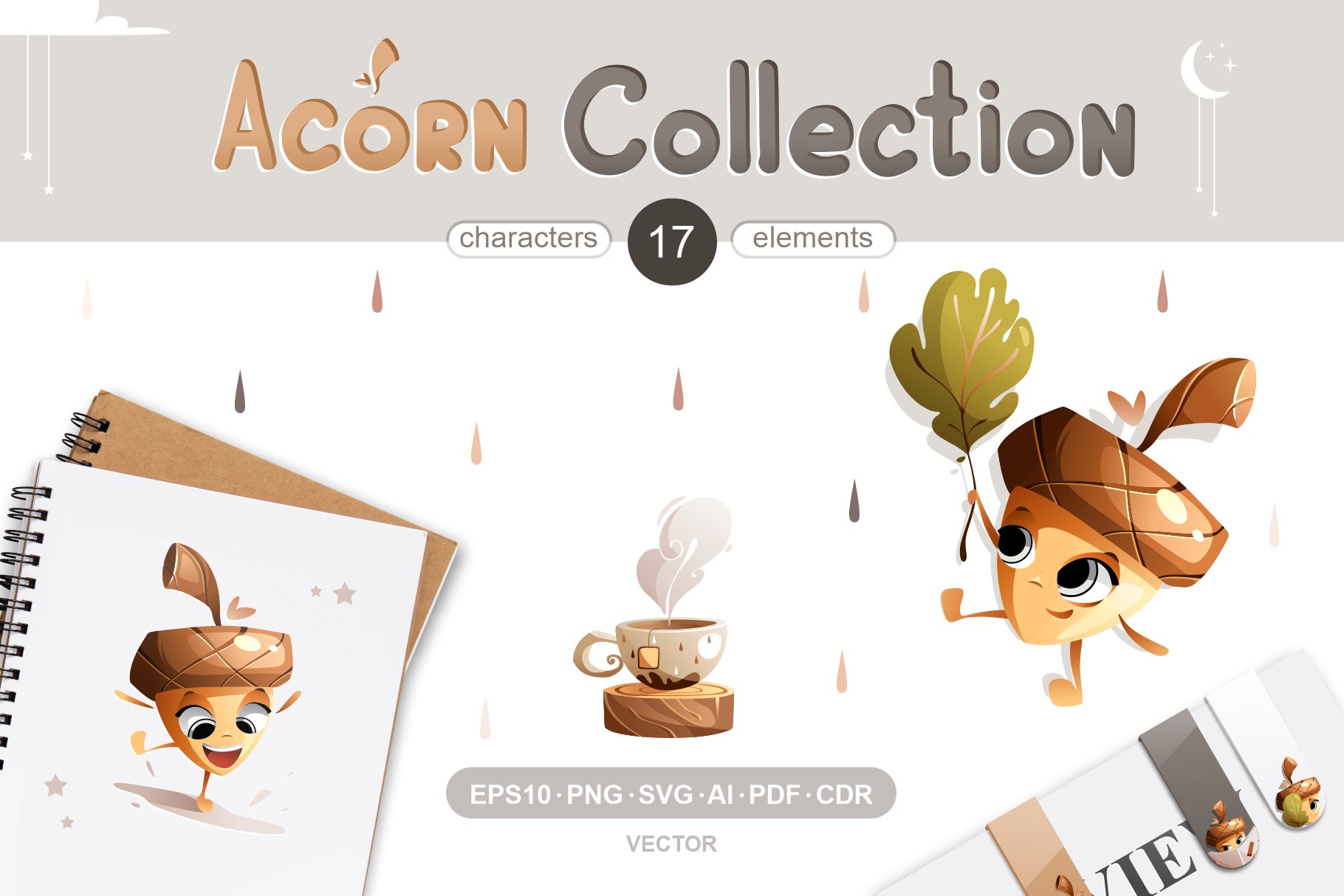 Acorn Character Collection cover image.