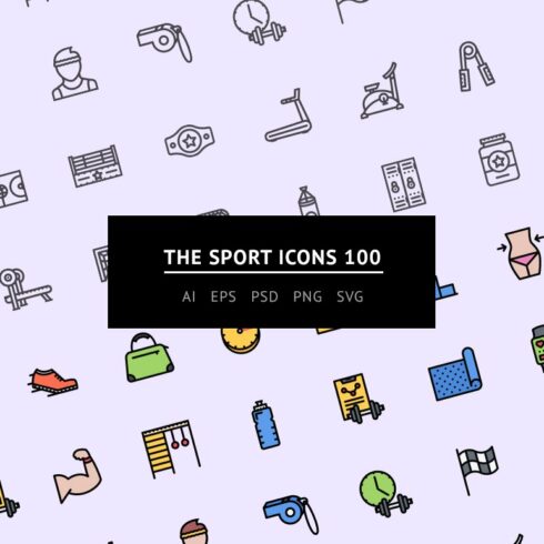 The Sport Icons 100 cover image.
