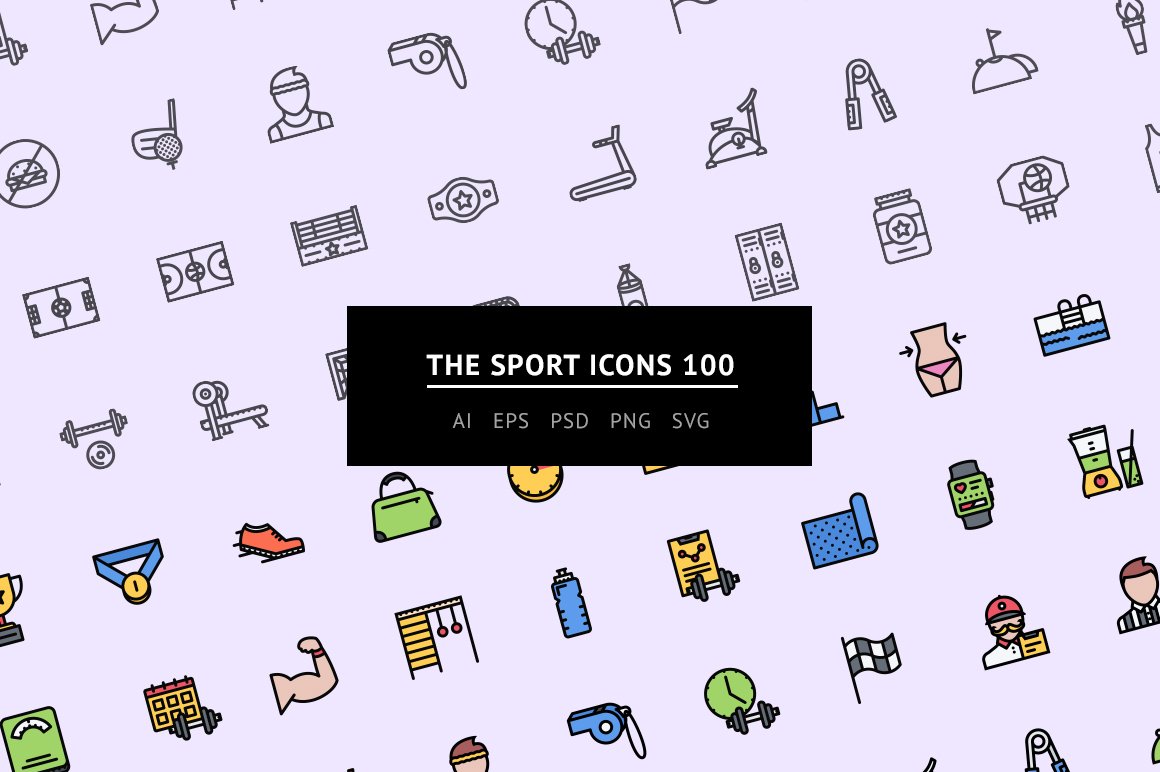 The Sport Icons 100 cover image.