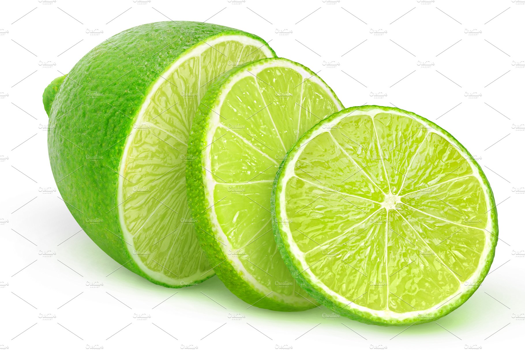 Sliced lime cover image.