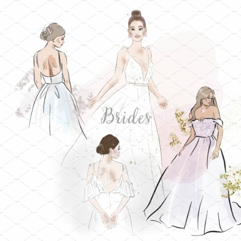 Brides illustration cover image.