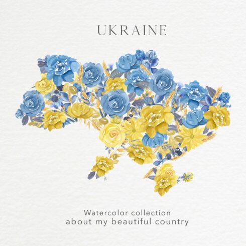 Ukraine. Watercolour collection. cover image.