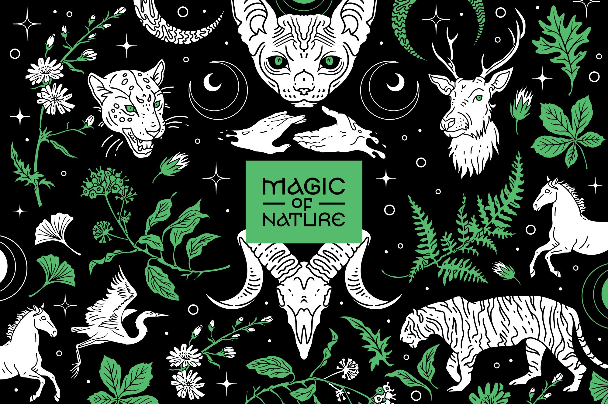 Green Witch. Magic of Nature cover image.