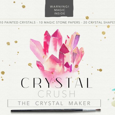 Crystal Crush - the crystal maker cover image.