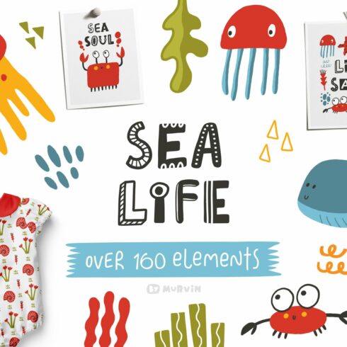 Sea life collection cover image.