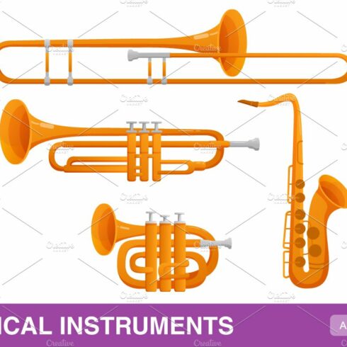 Musical wind instruments. cover image.