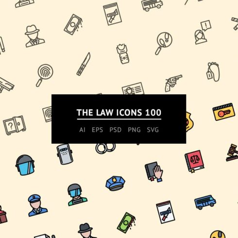 The Law Icons 100 cover image.