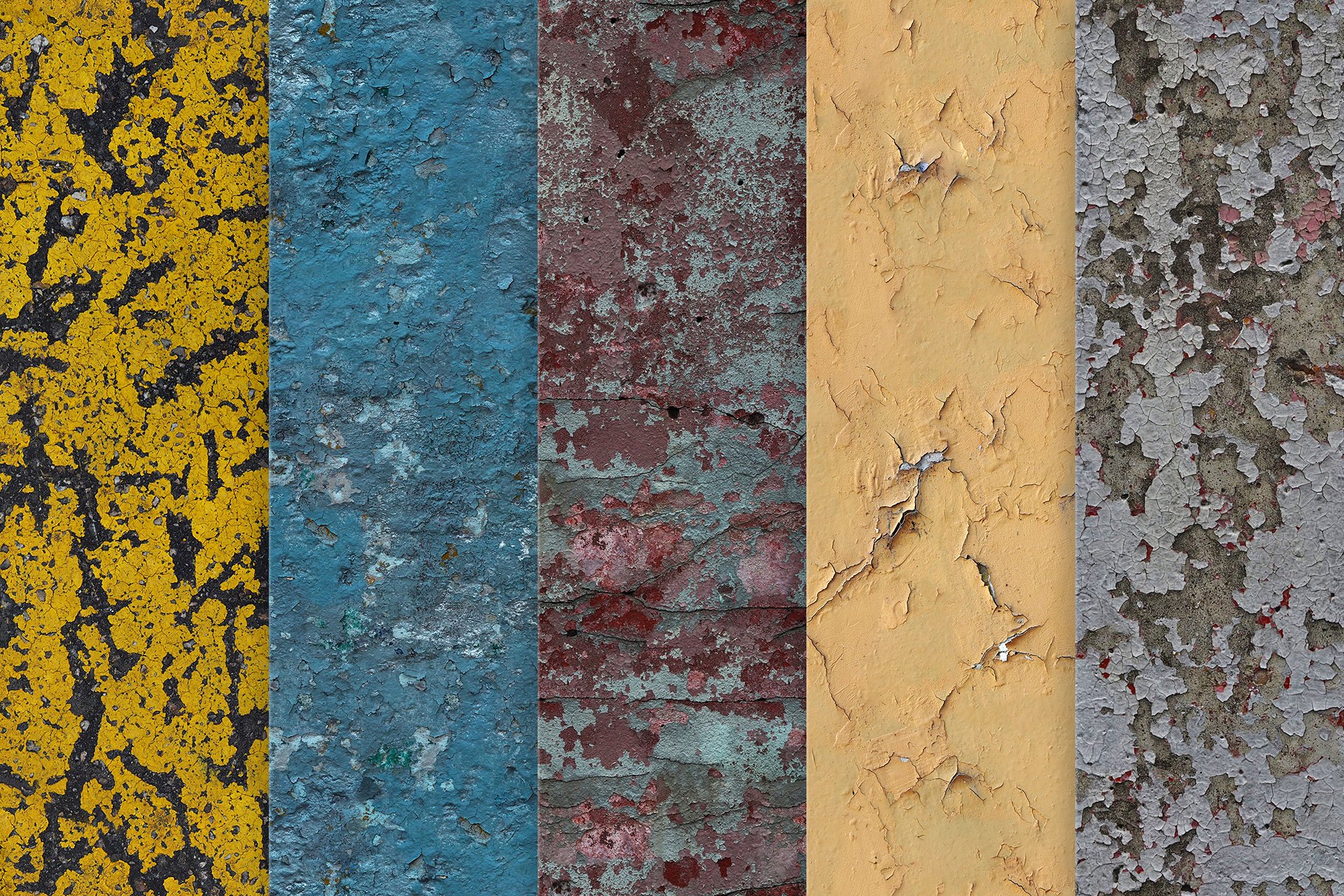 30 Old Walls Seamless Textures preview image.