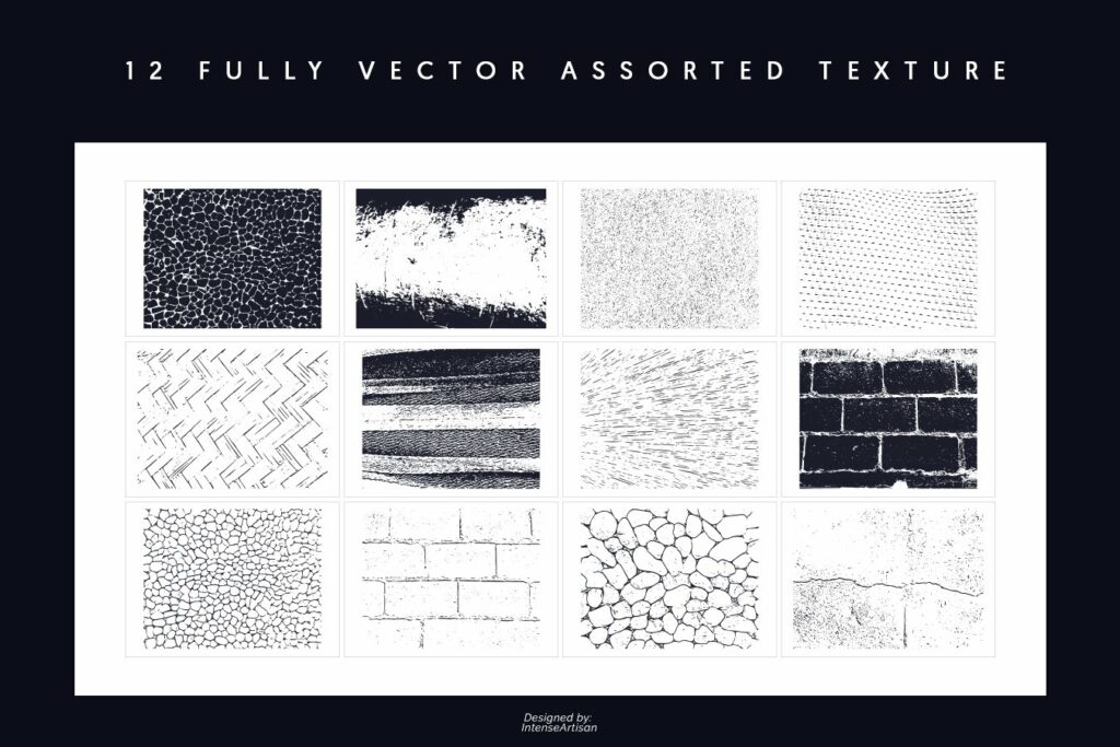 12 Assorted Texture – MasterBundles