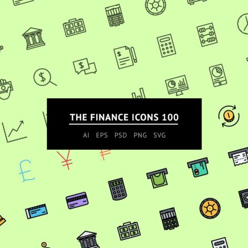 The Finance Icons 100 cover image.