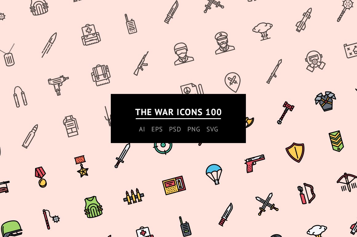 The War Icons 100 cover image.