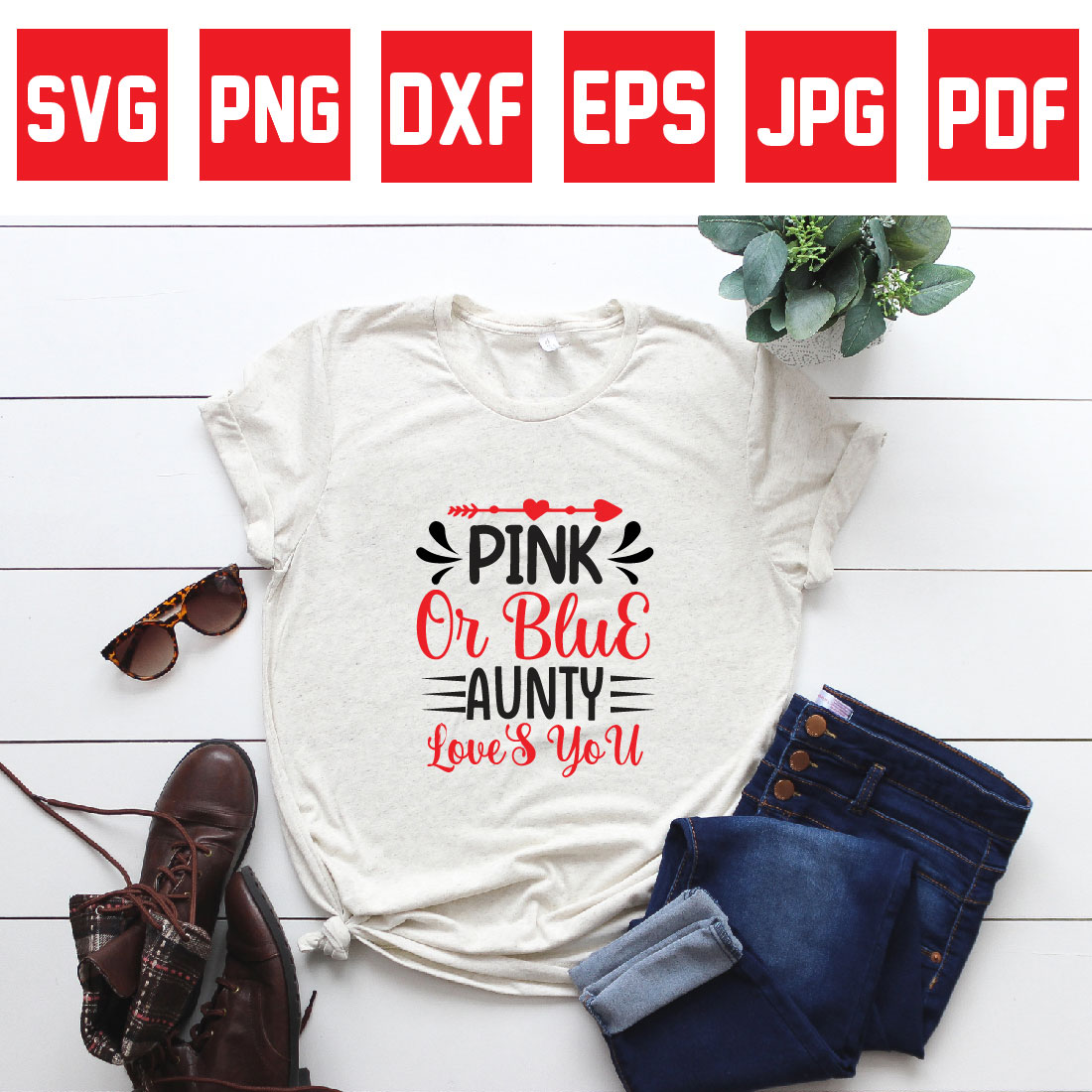 pink or blue aunty loves you cover image.