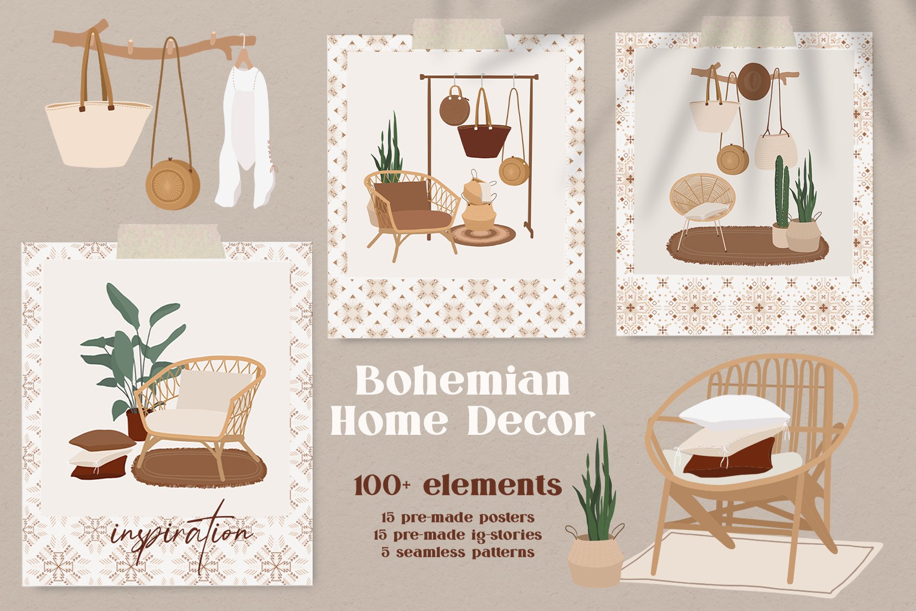 Bohemian Home Decor collection cover image.