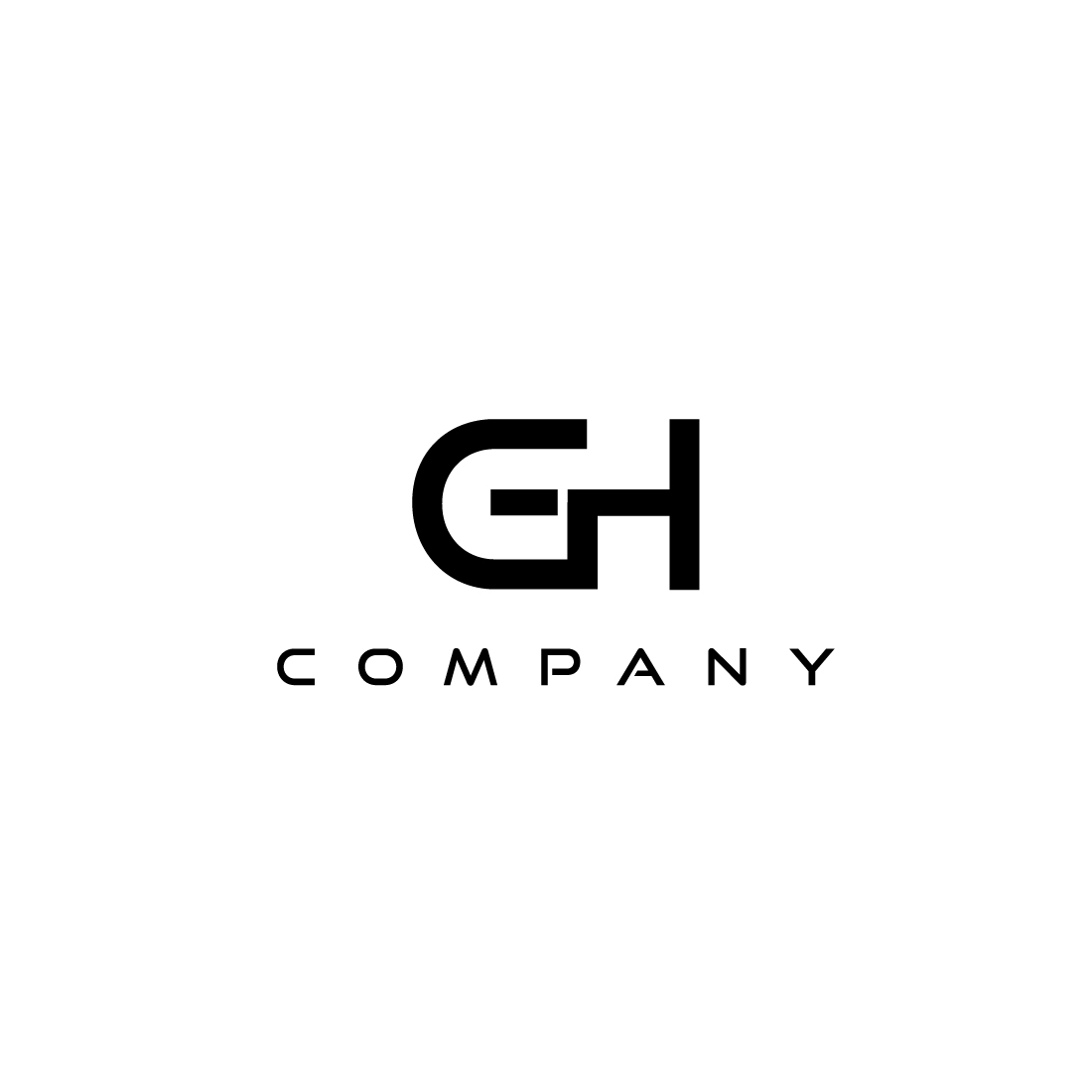 GH letter mark logo with a modern look preview image.