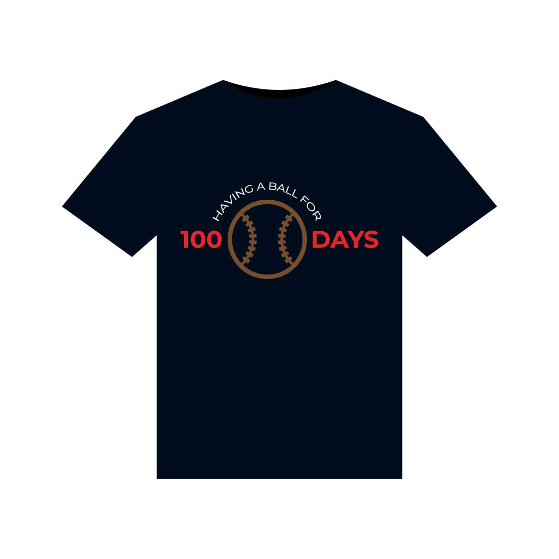 100 Days Of School T-Shirts Design cover image.