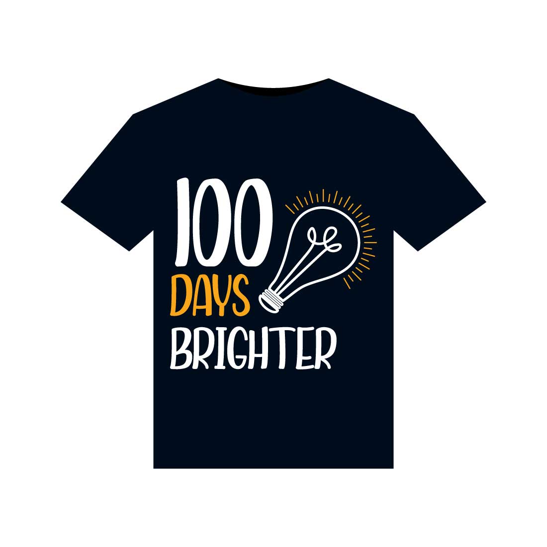 100 Days Of School T-Shirts Design cover image.