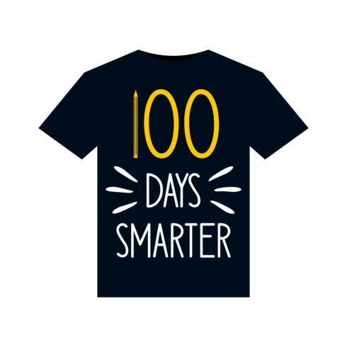 100 days of school T-Shirts design cover image.