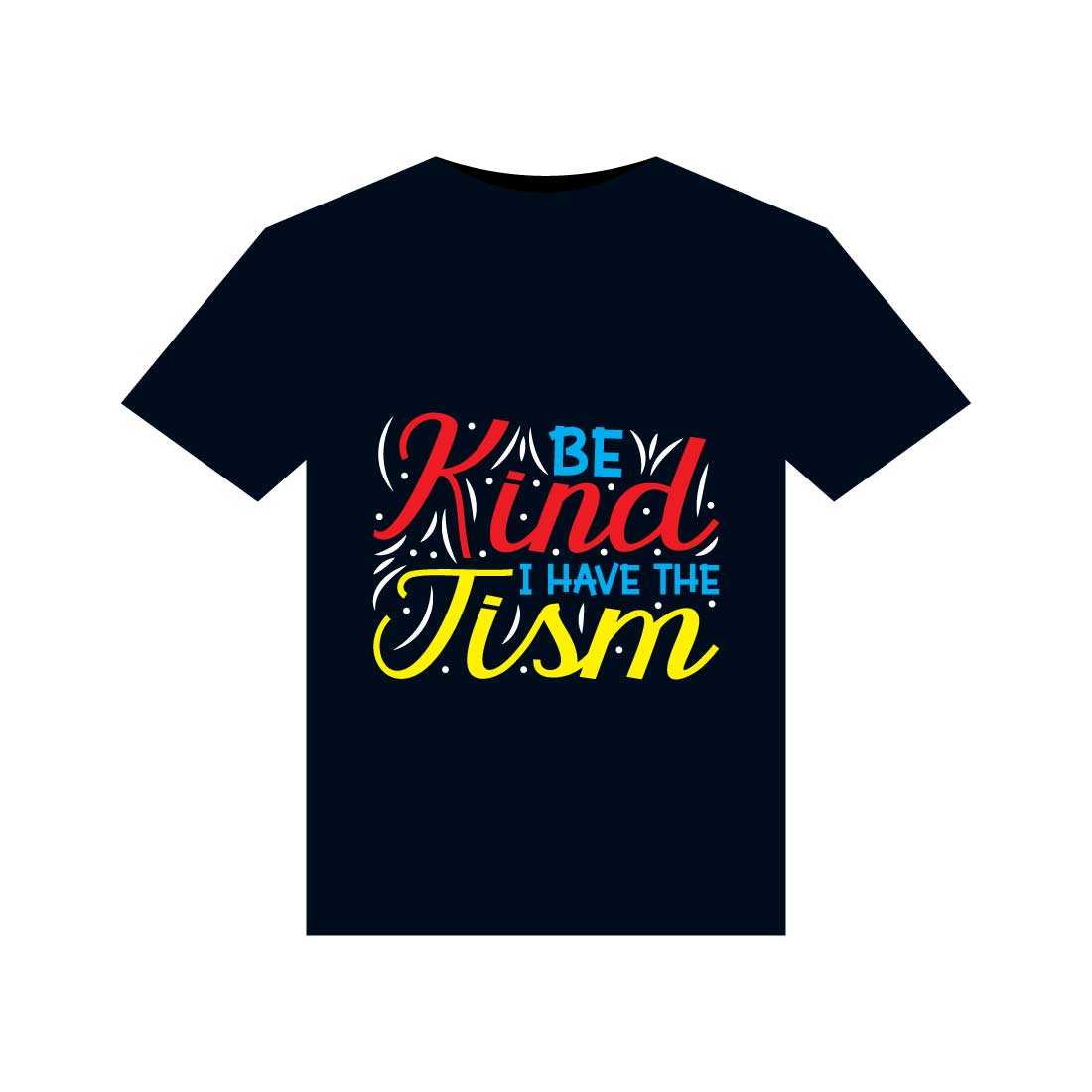 Autism awareness T-Shirts Design preview image.