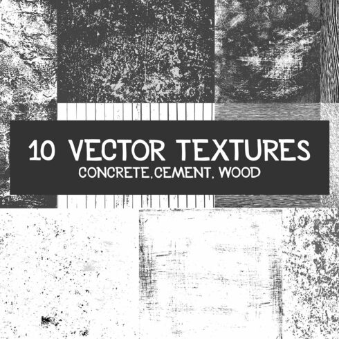 Vector texture pack. cover image.