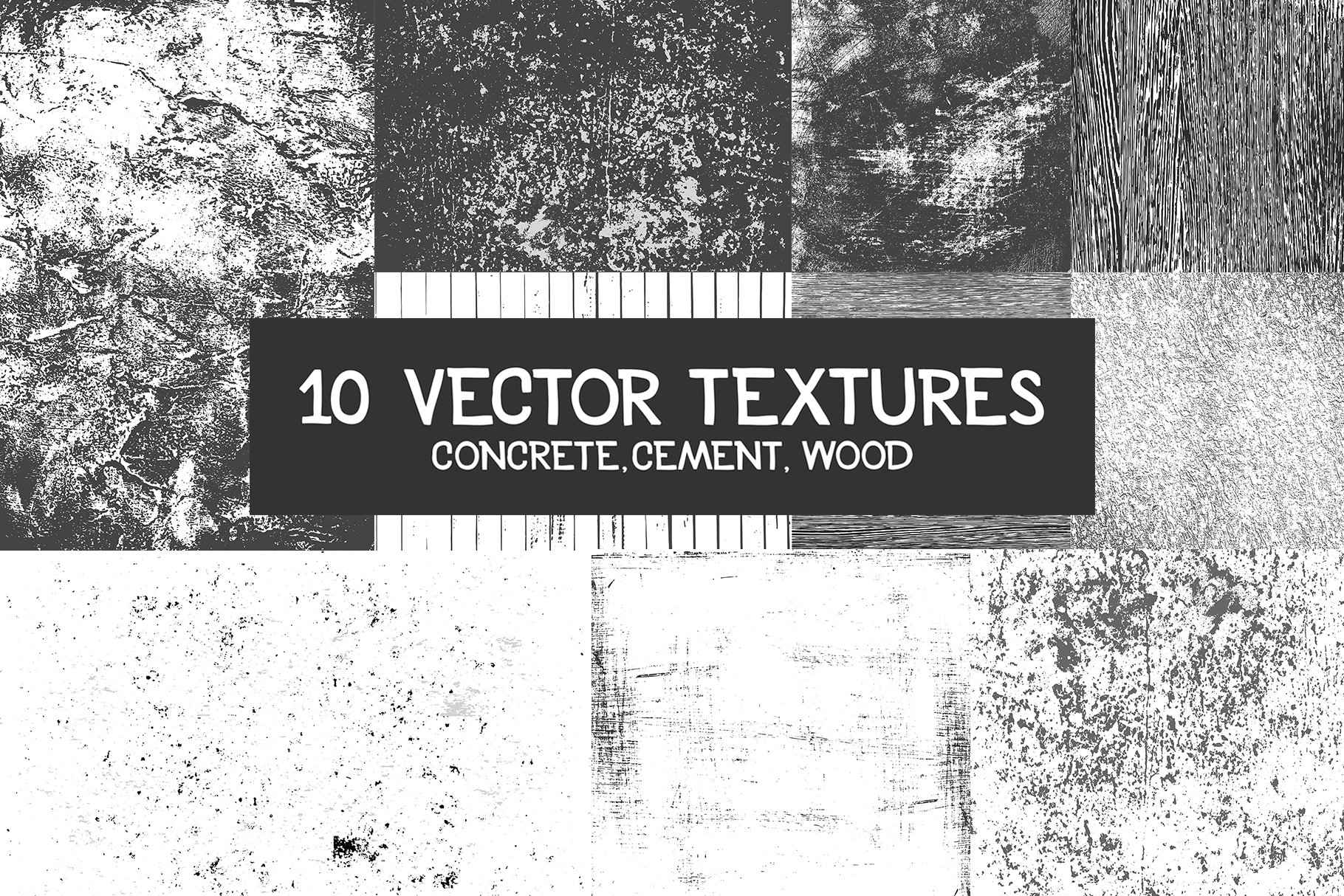 Vector texture pack. cover image.