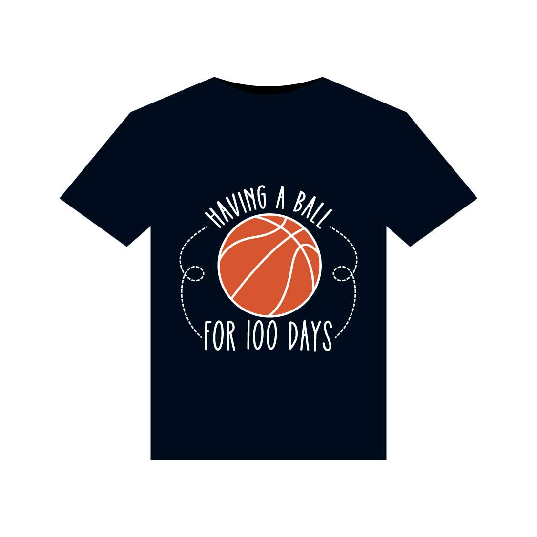 100 Days Of School T-Shirts Design cover image.