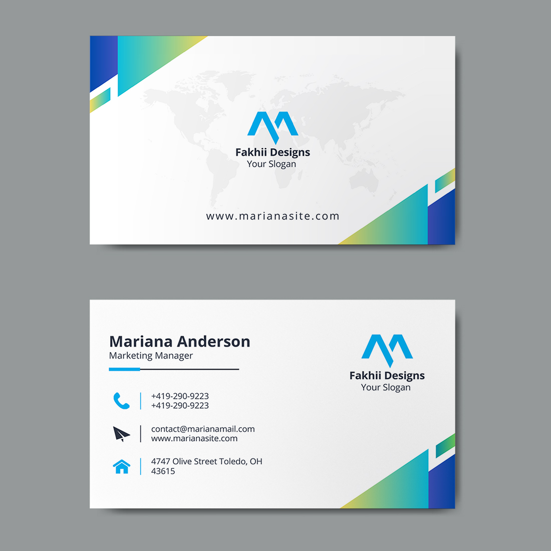 Simple Elegant Business Card Design | Aesthetic Editable Business Card | DIY Business Card | Canva Templates | Canva Business Cards Template | Business Card Template cover image.