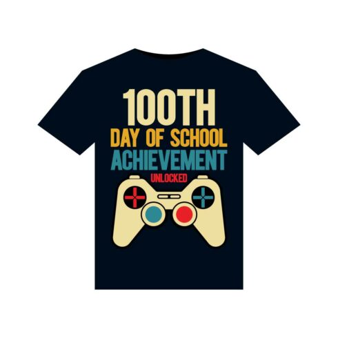 100 Days Of School T-Shirts Design cover image.