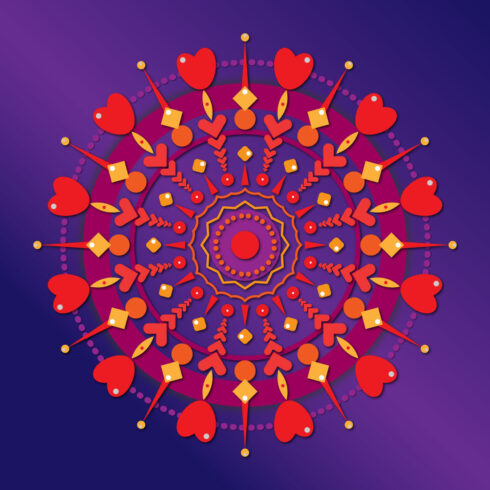 Mandala Design Template cover image.
