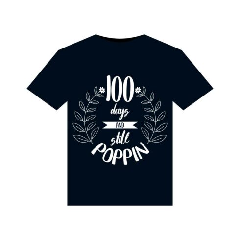 100 Days Of School T-Shirts Design cover image.