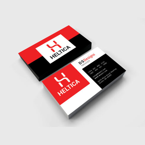 Modern Business card design cover image.