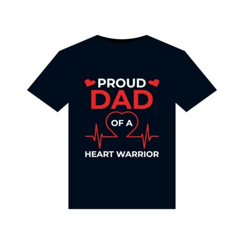 Heart Disease Warrior Illustrations For Print-Ready T-Shirts Design cover image.