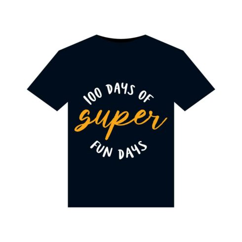 Do you need a 100 days of school T-Shirts design for your website or ‍any store? You are in right place ⦁ 100% vector ⦁ 100% resizable ⦁ 100% printable ⦁ 100% Color Changeable ⦁ Source File (AI and EPS) FILE INCLUDED : 1 JPEG 2 1 Editable EPS file cover image.