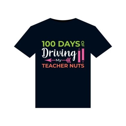 100 Days Of School T-Shirts Design cover image.