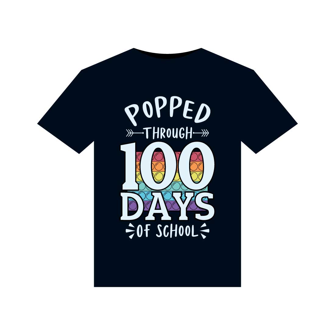 Do you need a 100 days of school T-Shirts design for your website or ‍any store? You are in right place ⦁ 100% vector ⦁ 100% resizable ⦁ 100% printable ⦁ 100% Color Changeable ⦁ Source File (AI and EPS) FILE INCLUDED : 1 JPEG 2 1 Editable EPS file preview image.