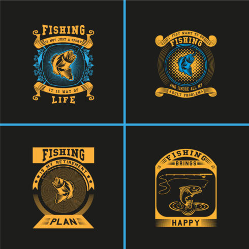 04 Fishing-t-shirt design cover image.