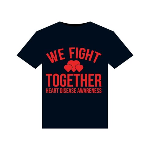 Heart Disease Warrior Illustrations For Print-Ready T-Shirts Design cover image.