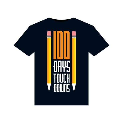 100 Days Of School T-Shirts Design cover image.