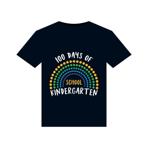 100 Days Of School T-Shirts Design cover image.