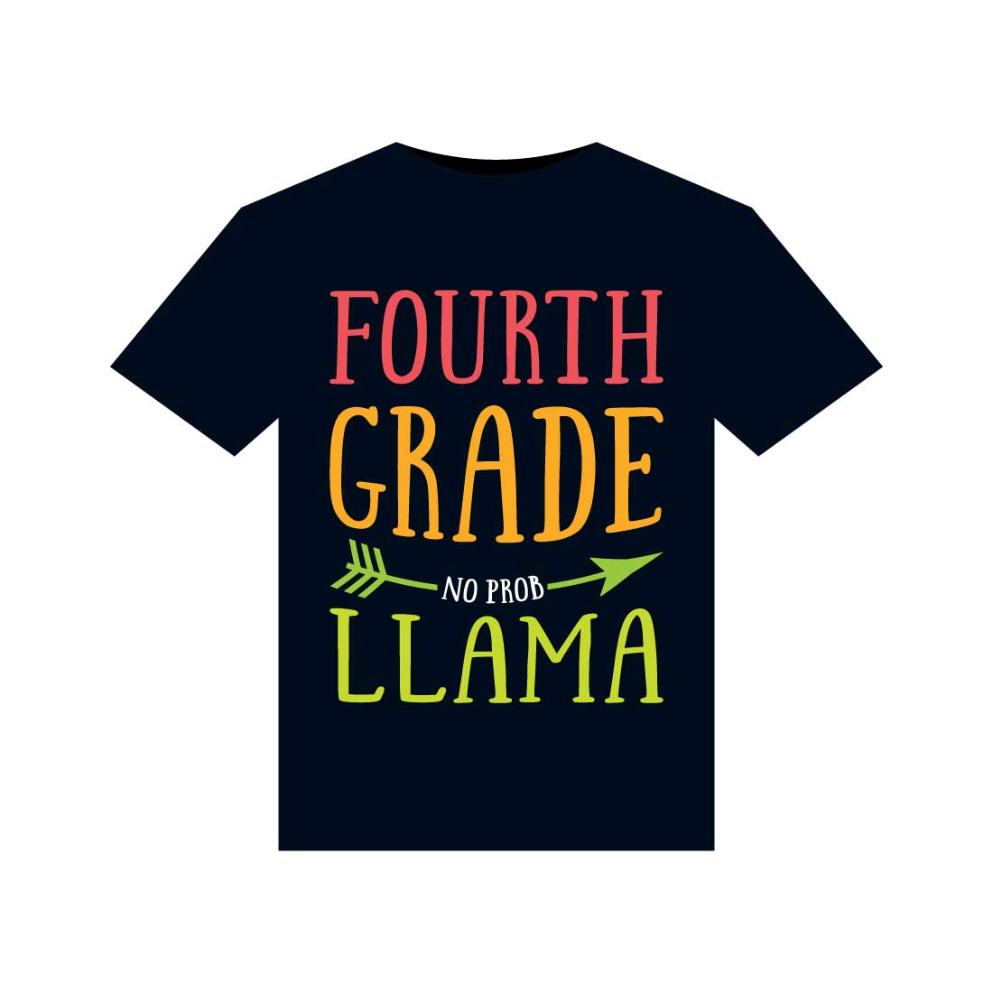 100 Days Of School T-Shirts Design preview image.