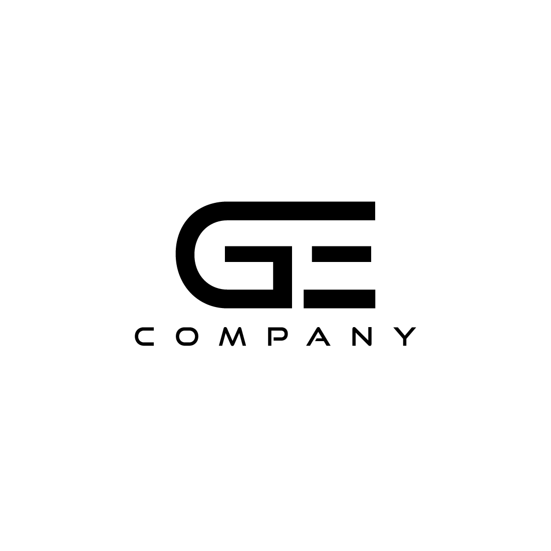 Abstract GE logo with a modern look preview image.