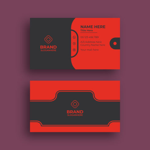 02 Business Card Design Templates cover image.