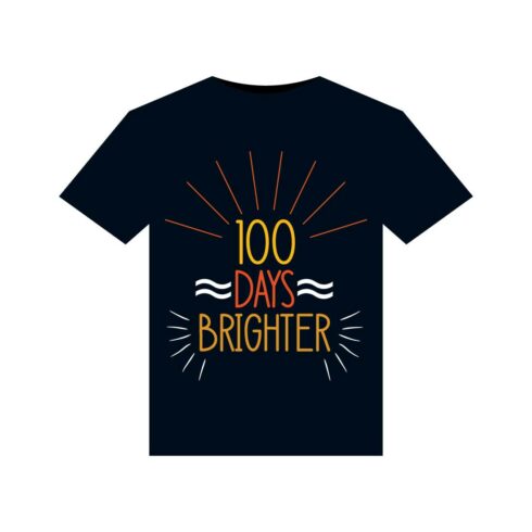 100 Days Of School T-Shirts Design cover image.