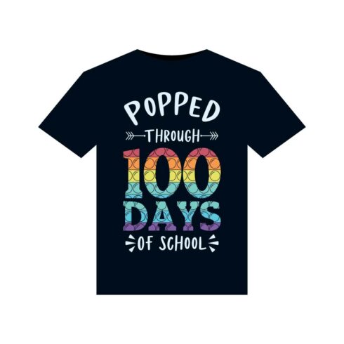 Do you need a 100 days of school T-Shirts design for your website or ‍any store? You are in right place ⦁ 100% vector ⦁ 100% resizable ⦁ 100% printable ⦁ 100% Color Changeable ⦁ Source File (AI and EPS) FILE INCLUDED : 1 JPEG 2 1 Editable EPS file cover image.