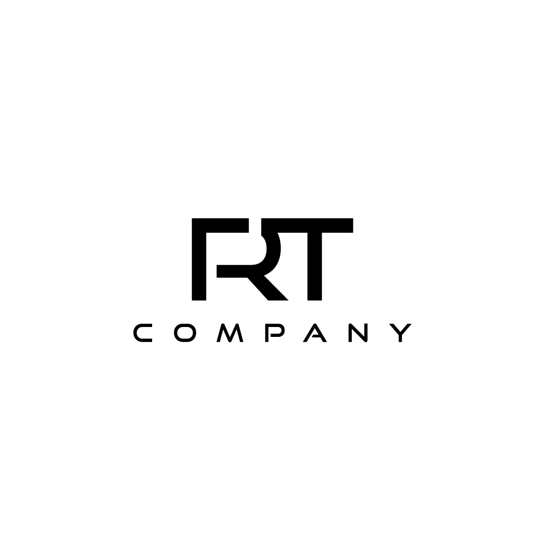 RT letter mark logo with a modern look preview image.