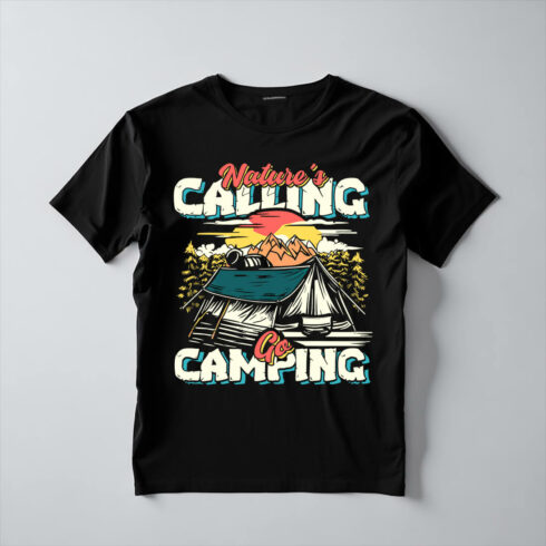 Vector Camping Vintage T Shirt Design Bundle - Masterbundles