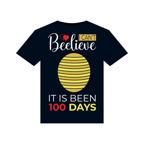 100 Days Of School T-Shirts Design cover image.