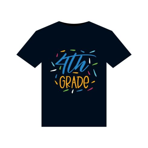 100 days of school T-Shirts design cover image.